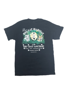 Black "Barry White the Tiger" T-Shirt
